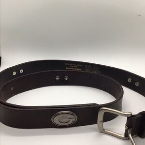Georgia Bulldogs Zep Pro Leather Belt